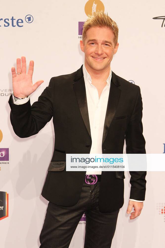 Christoff the superstar from Belgium at the Echo 2012 the German Music Award on the red carpet before the award ceremony at the Messe Berlin