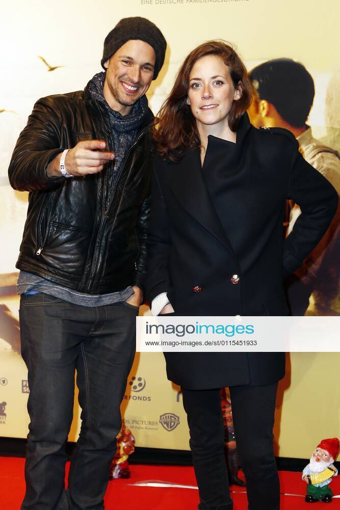 Florian David Fitz and Anja Knauer at the German premiere QUELLEN DES LEBENS at the Delphi Filmpalast, Kantstra üe 12A, 10623 Berlin