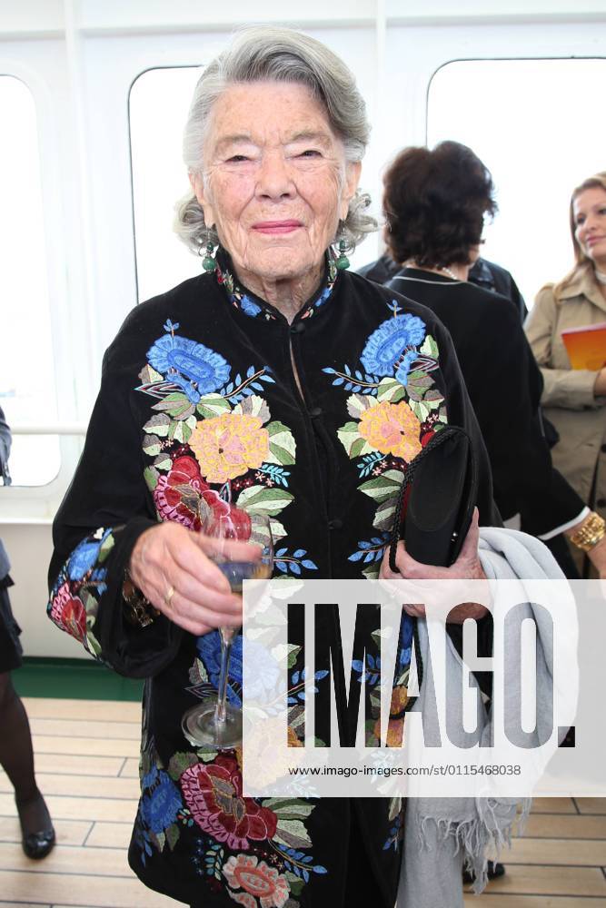 Rosamunde Pilcher at the 1 award ceremony Die Goldene Deutschland in the context of the 10 StechersStammtisch on Sunday, 12 May 2013 on the MS Deutschland at the Hamburg Cruise Center HCC