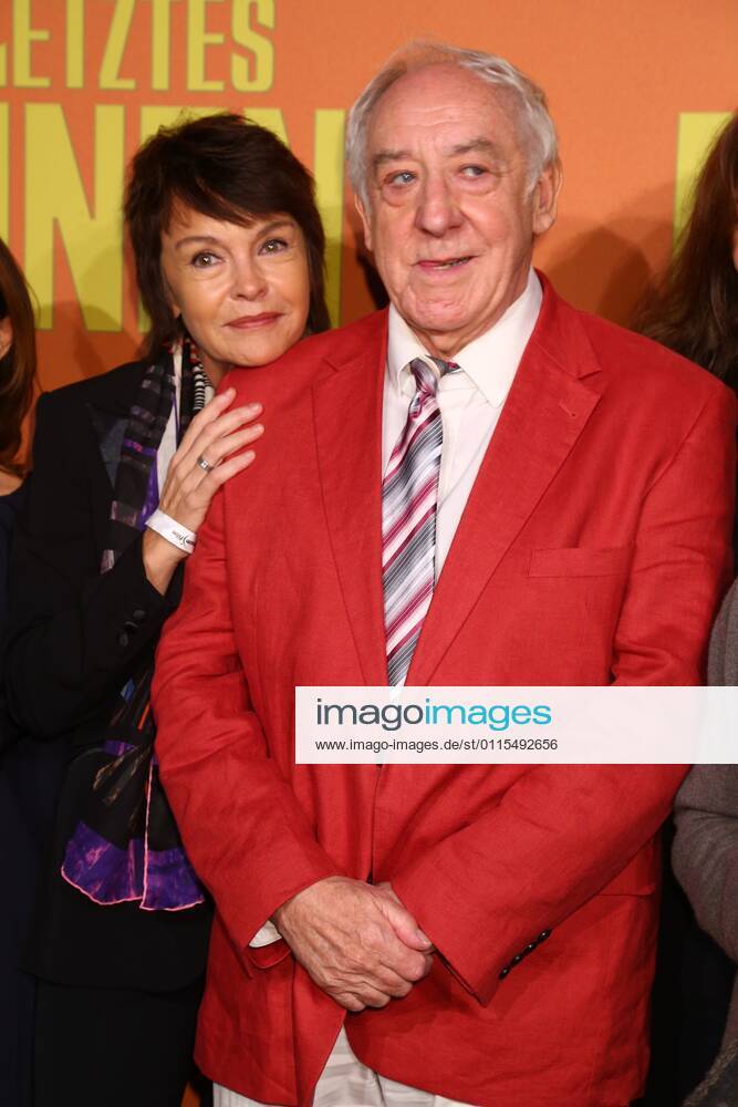 Dieter Hallervorden and Katrin Sass at the cinema premiere of SEIN LETZTES RENNEN at the cinema in the Kulturbrauerei in Berlin