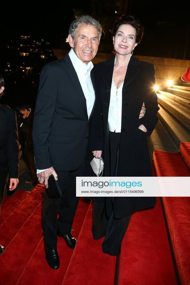 Gudrun Landgrebe with her husband Dr Ulrich von Nathusius at the PRIX MONTBLANC 2013 award ceremony in the Konzerthaus am Gendarmenmarkt Berlin