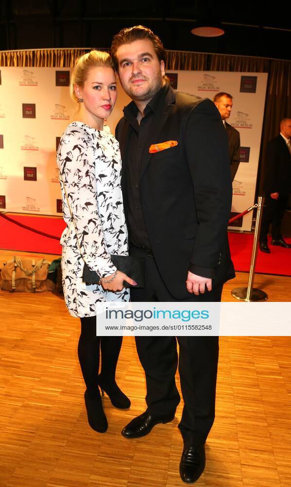 Gregor Nebel and Fellin Wolter at the smago Award 2014 at the BEST WESTERN PREMIER Hotel MOA Berlin in Berlin