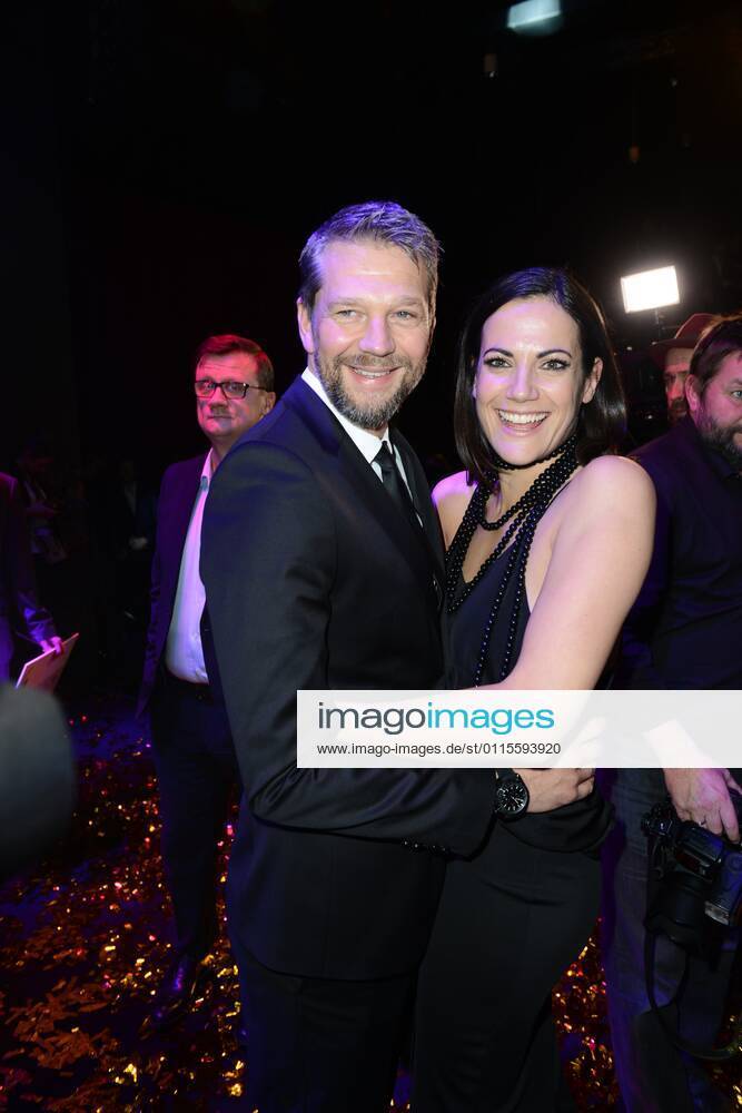Bettina Zimmermann and Kai Wiesinger at the reception for the 99FIRE FILMS AWARD 2015 at the 65nd Berlin International Film Festival BERLINALE 2015 Admiralspalast Berlin , La Berlinale Le 65e festival international du film de Berlin