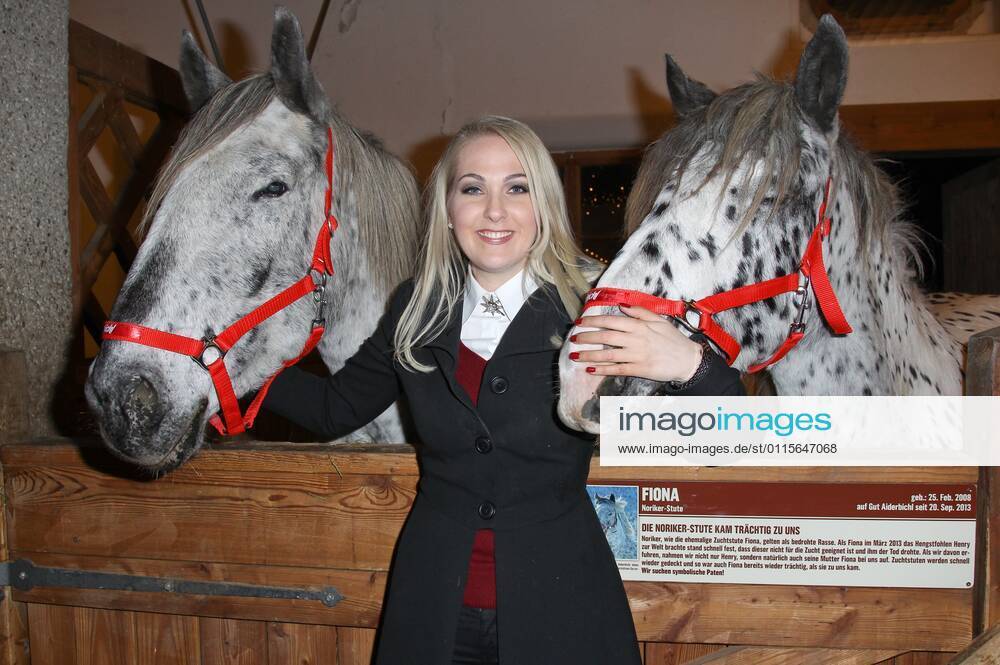 Kathrin Glock, Opening of the traditional Christmas market at Gut Aiderbichl Henndorf near Salzburg on 10 11 2015