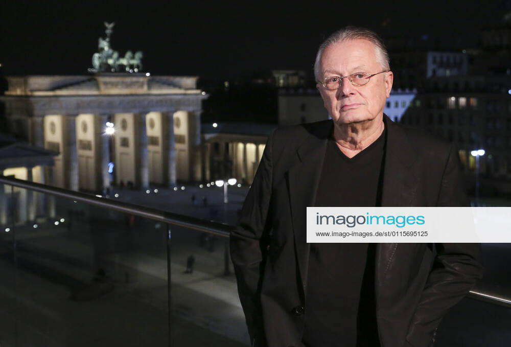 Frank Castorf at the award ceremony of the great art prize on behalf of the Senate of Berlin in the Academy of Arts