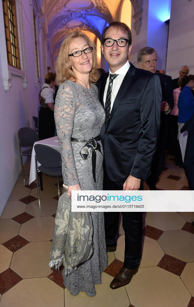 Alexander Dobrindt and Mrs. Tanja Kaeser State President Horst Seehofer and Mrs. Karin Seehofer invite to the New Years Reception of the Bavarian State Government in the Munich Residence