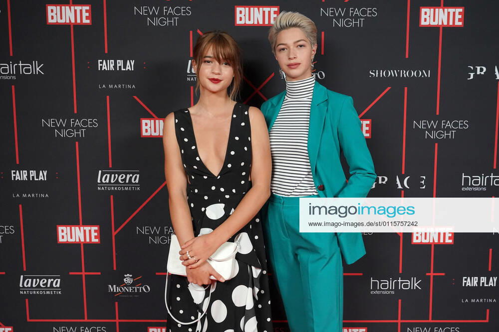 Lisa Marie Koroll with sister Lara Sophie Koroll at the party at the BUNTE New Faces Night 2018 at the GRACE Hotel am Zoo in Berlin.
