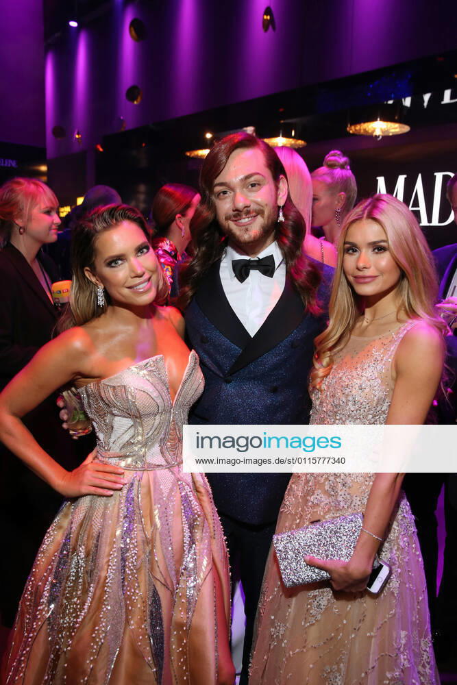 Sylvie Meis, Riccardo Simonetti and Pamela Reif BAMBI 2018 award ceremony at the Theater am Potsdamer Platz in Berlin