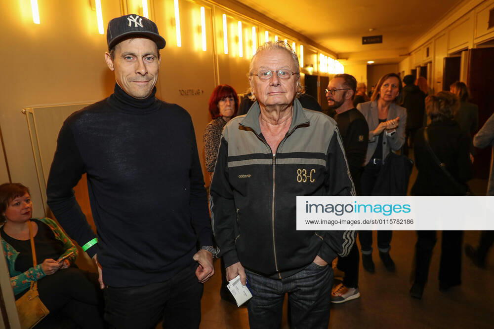 Frank Castorf and Marc Hosemann Premiere of and with Ben Becker AFFE at the Admiralspalast in Berlin