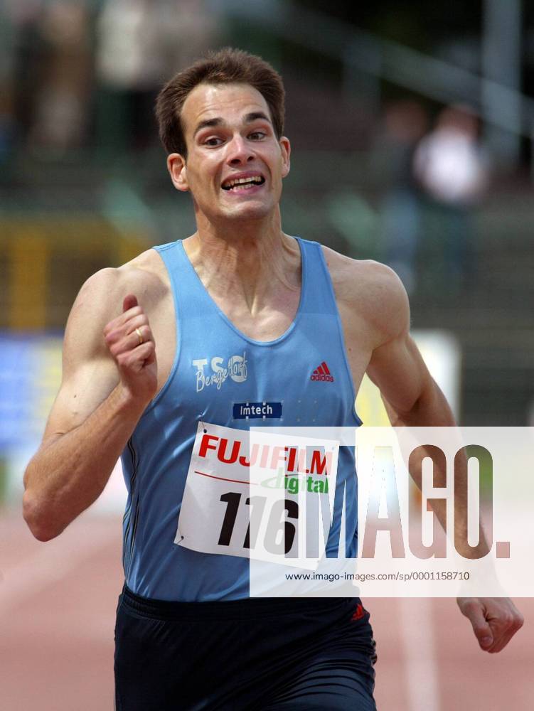 Ingo Schultz (TSG Bergedorf Deutschland) Leichtathletik Herren Meeting 2004, Leichtathletikmeeting, Sportfest, Leichtathletiksportfest, Vdig Einzelbild Erfurt