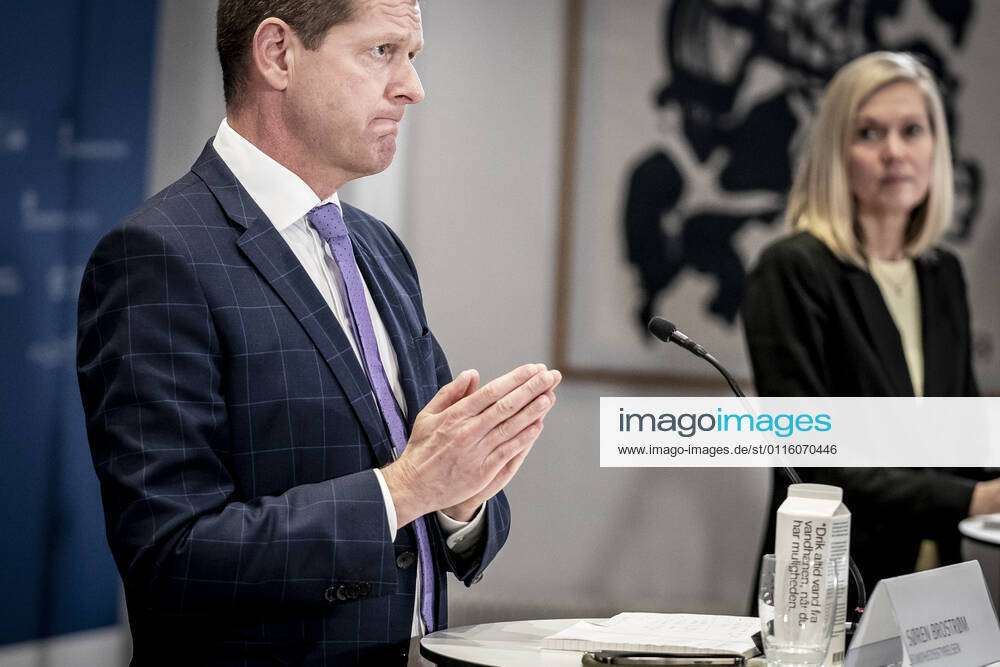 Head of Unit at the Danish Medicines Agency, Tanja Erichsen and Director of the National Board of Health, Soeren Brostroem, will hold a press briefing on the status of examination of the AstraZeneca vaccine, which has been on a 14-day break and will take place in Eigtveds Warehouse in Copenhagen, Thursday 25 March 2021, Copenhagen Denmark