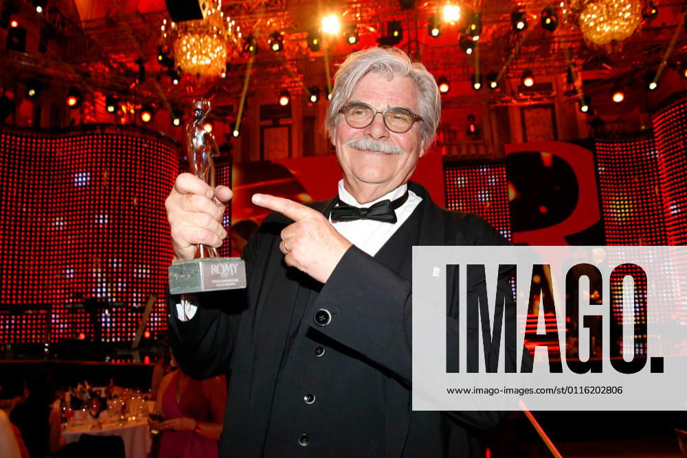 Peter Simonischek at the reception at the ROMY Gala 2017 at the Vienna Hofburg in Vienna