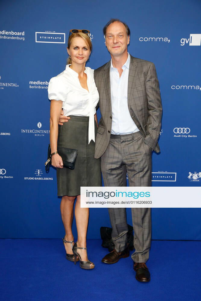 Martin Brambach with his wife Christine Sommer on the red carpet at the German Actor Award ceremony at the Zoo Palast in Berlin