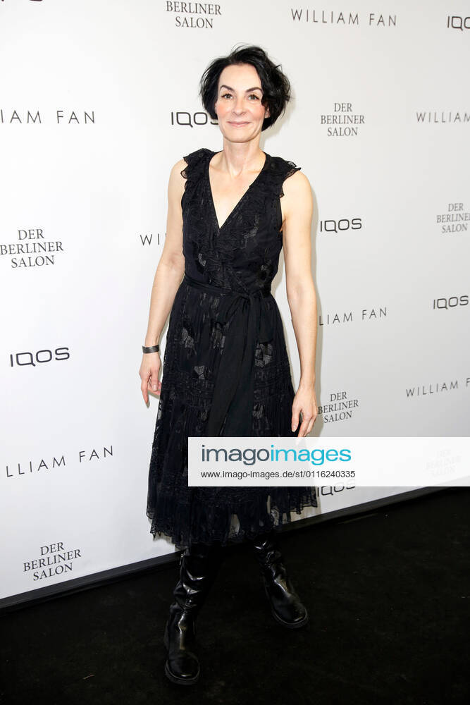 Marusha on the Red Carpet at the William Fan Fashion Show at the Berlin Salon during the Berlin Fashion Week in Berlin