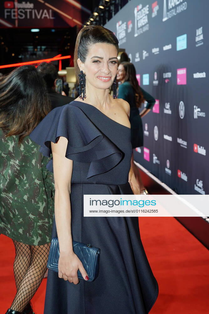 Linda Zervakis at the presentation of the YouTube GOLDENE KAMERA Digital Award 2019 at Kraftwerk Berlin.