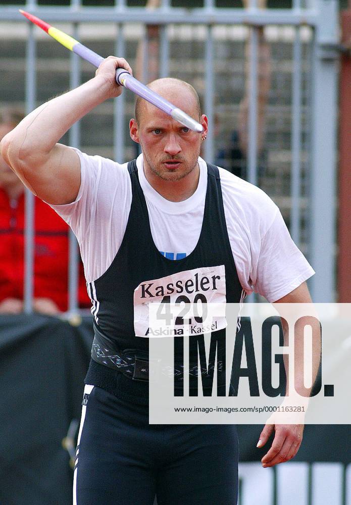 Raymond Hecht (Deutschland) Leichtathletik Herren Internationales Askina Sportfest 2004, Meeting, Leichtathletikmeeting, Leichathletiksportfest Einzelbild Kassel