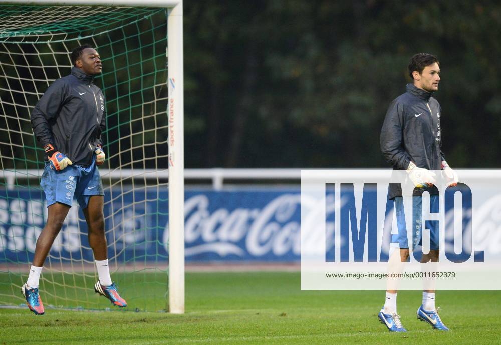 Steve MANDANDA - Hugo LLORIS FOOTBALL : Equipe de France - 10 10 2012 AnthonyBIBARD FEP Panoramic