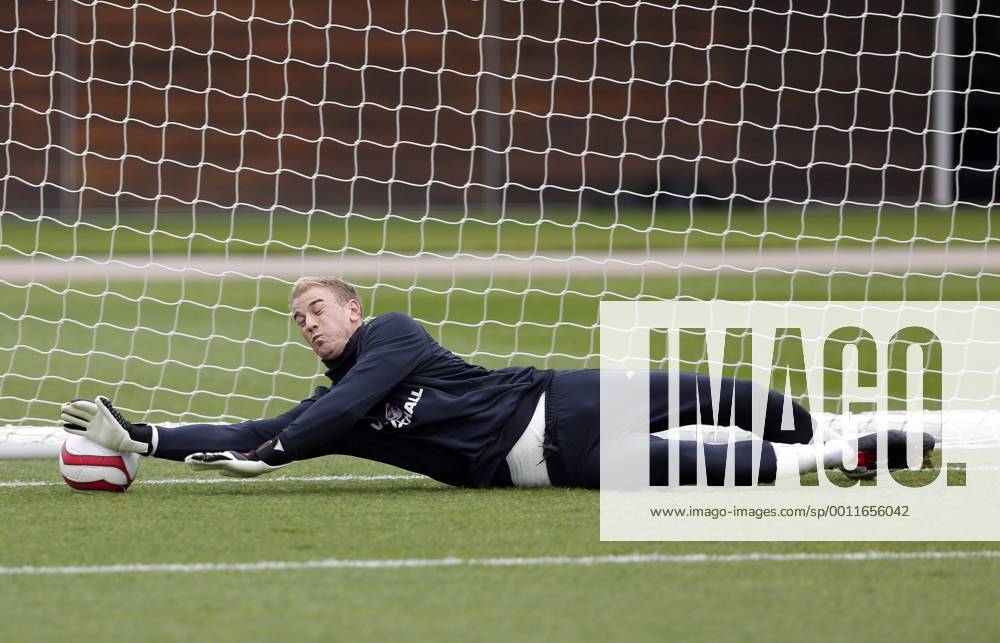 England s Joe Hart during training..England Training - London Colney- 11 10 12 - Picture David Klein Sportimage .