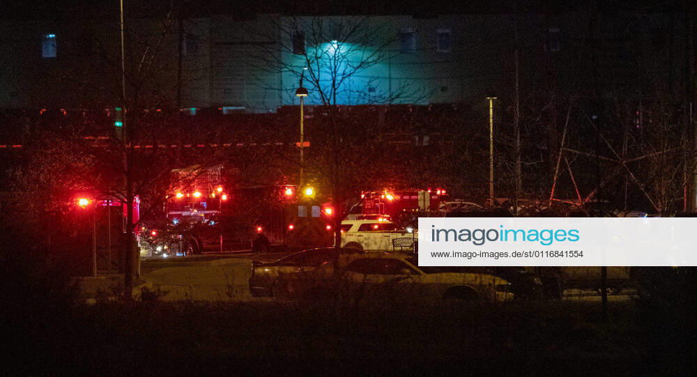 The scene outside a FedEx facility in Indianapolis where multiple people were reportedly shot late Thursday night. According to IMPD spokesperson Genae Cook, 8 victims are dead. The shooter also took their own life. A man opened fire outside a FedEx warehouse facility in Indianapolis late Thursday night before moving inside the facility, killing eight people and injuring several others. The suspect is believed to have shot himself and is among the nine dead, according to police. Indianapolis USA - ZUMAm67_ 20210416_new_m67_802