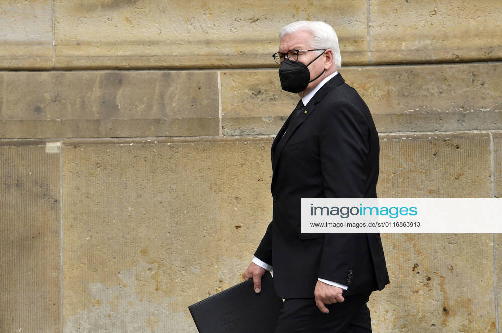 Frank Walter Steinmeier at the Central Memorial Ceremony for the Deceased in the Corona Pandemic at the Konzerthaus am Gendarmenmarkt Berlin, 18 04 2021 Foto:xF.xFuturexImage