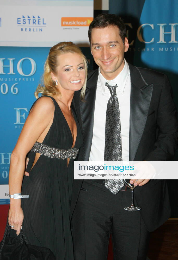 Echo Awards 12 03 2006 DJ Paul van Dyk Matthias Paul wife Natascha at the Echo Awards ceremony, at Hotel Estrel, Sonnenallee 225, Berlin 12 03 2006
