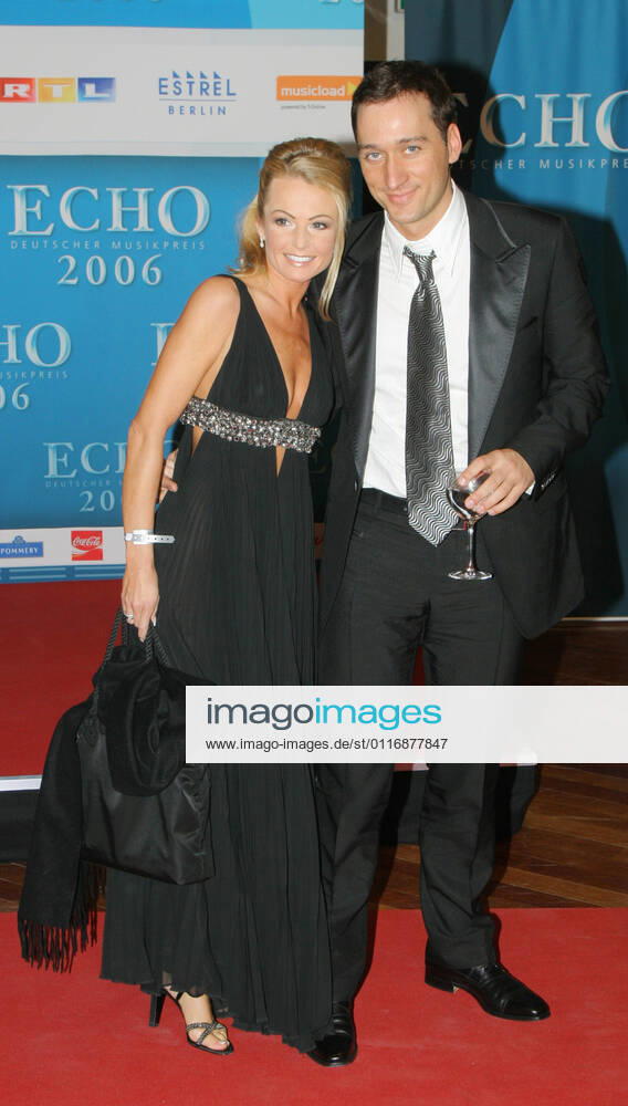 Echo Awards 12 03 2006 DJ Paul van Dyk Matthias Paul wife Natascha at the Echo Awards ceremony, at Hotel Estrel, Sonnenallee 225, Berlin 12 03 2006