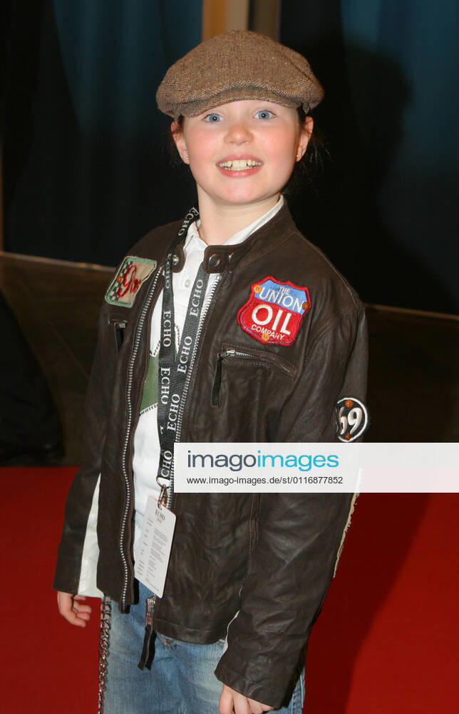 Echo Awards 12 03 2006 Singer Joy Gruttmann, child star, at the Echo Awards ceremony, at the Hotel Estrel, Sonnenallee 225, Berlin 12 03 2006