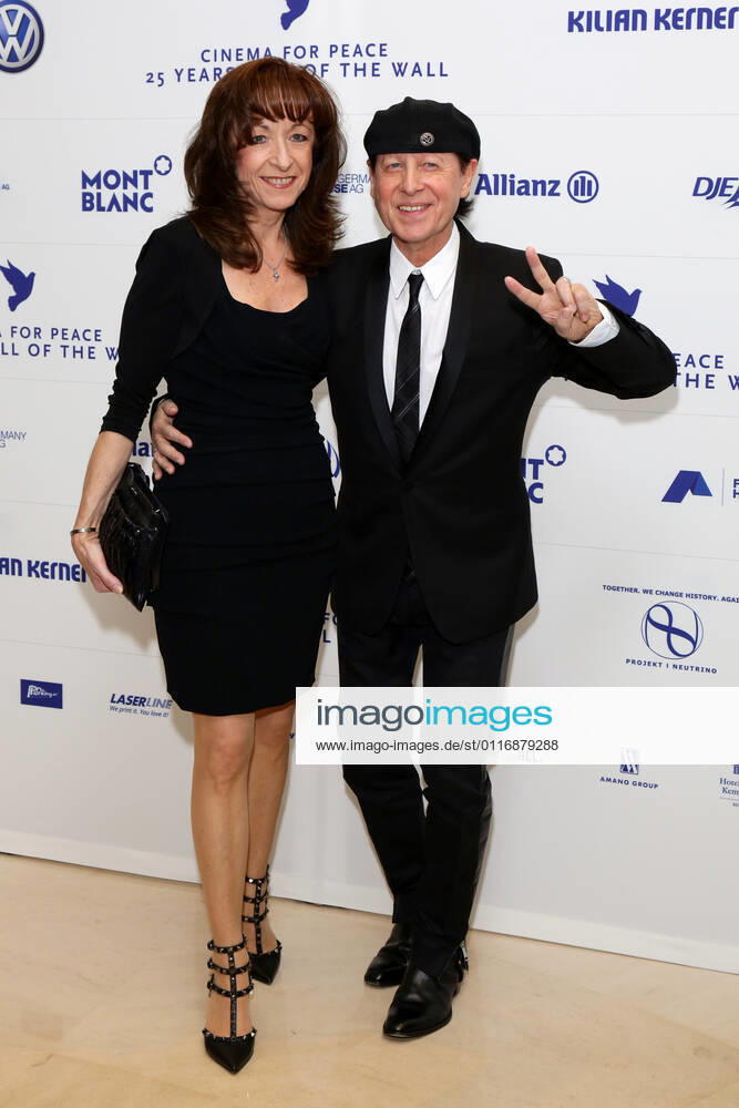 Klaus Meine mit Ehefrau Gaby - Heroes Gala in Hotel Adlon in Berlin am 08.11.2014