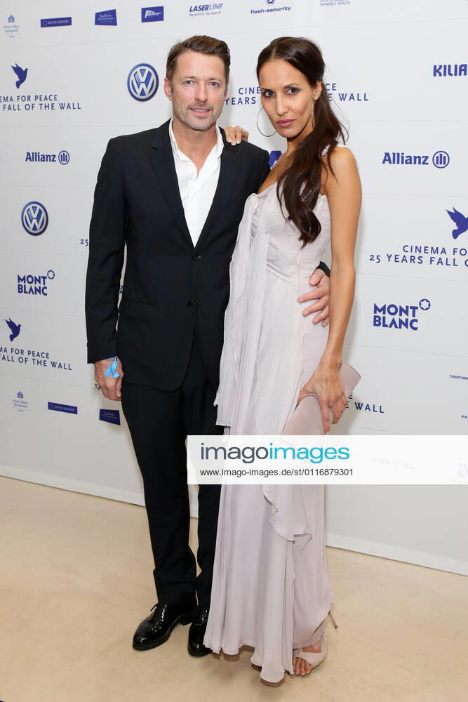 Bruno Eyron mit Freundin Frederike Dirschel - Heroes Gala in Hotel Adlon in Berlin am 08.11.2014