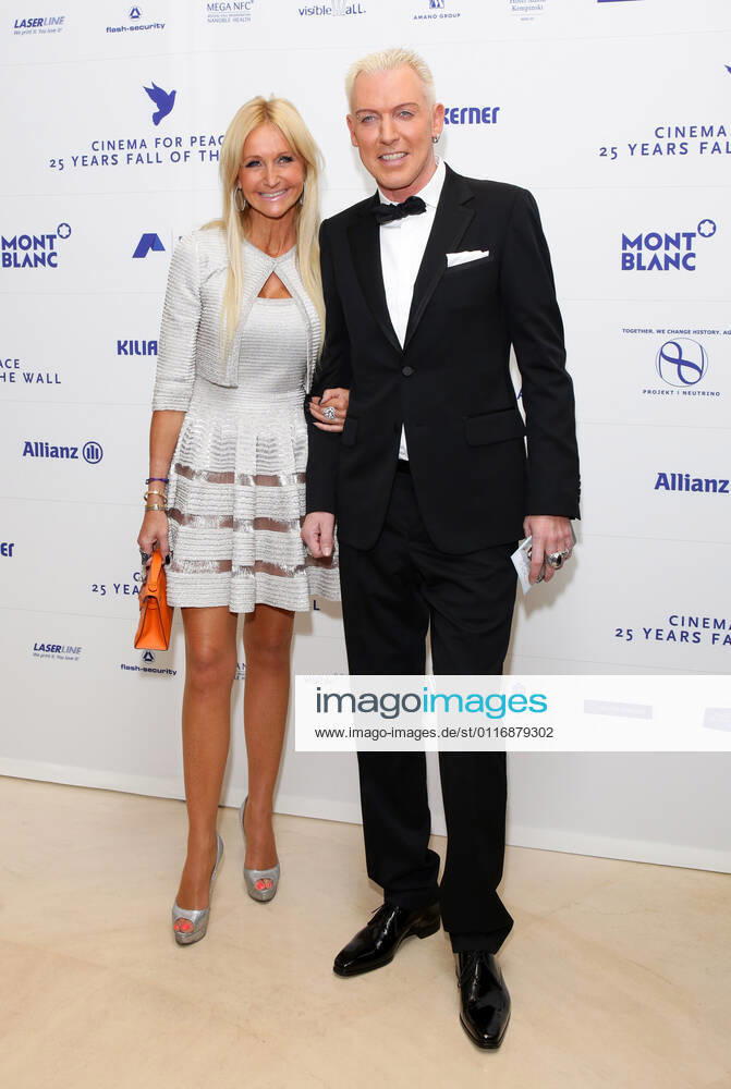 H.P. Baxxter mit Nikola Jansco - Heroes Gala in Hotel Adlon in Berlin am 08.11.2014