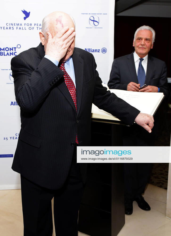 Mikhail Gorbachev - Heroes Gala in Hotel Adlon in Berlin am 08.11.2014