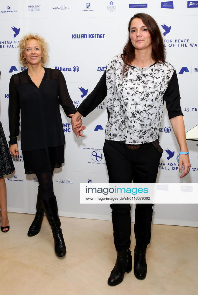 Katja Riemann und Katja von Garnier - Heroes Gala in Hotel Adlon in Berlin am 08.11.2014