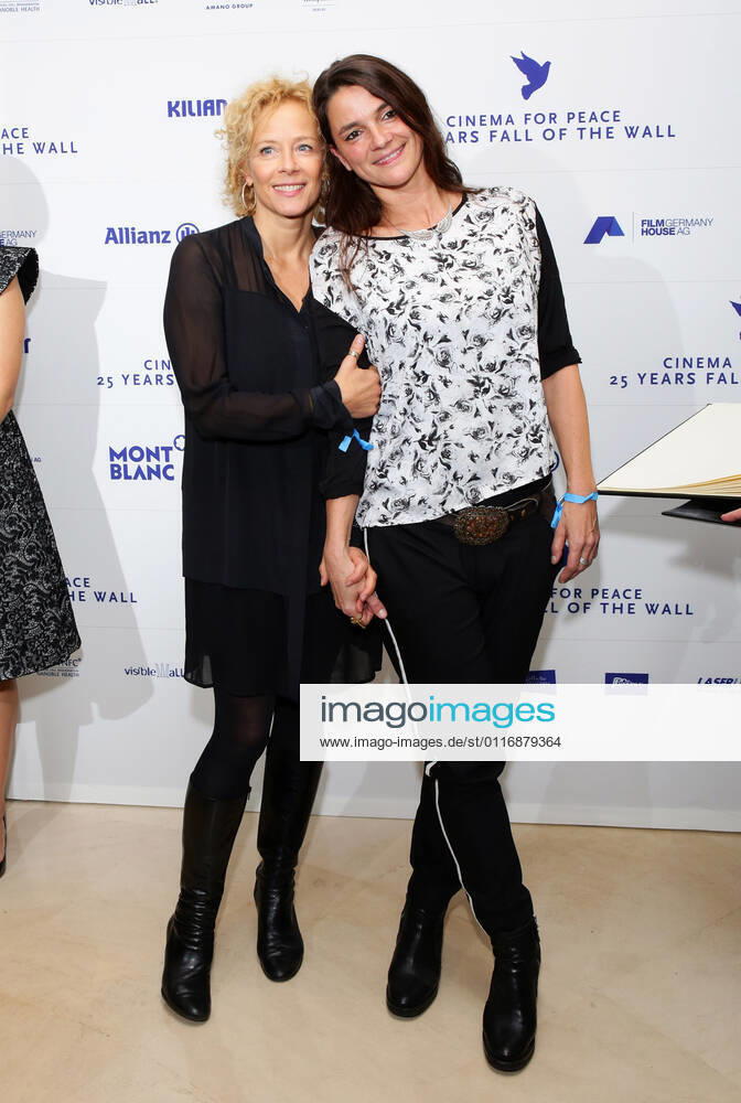 Katja Riemann und Katja von Garnier - Heroes Gala in Hotel Adlon in Berlin am 08.11.2014