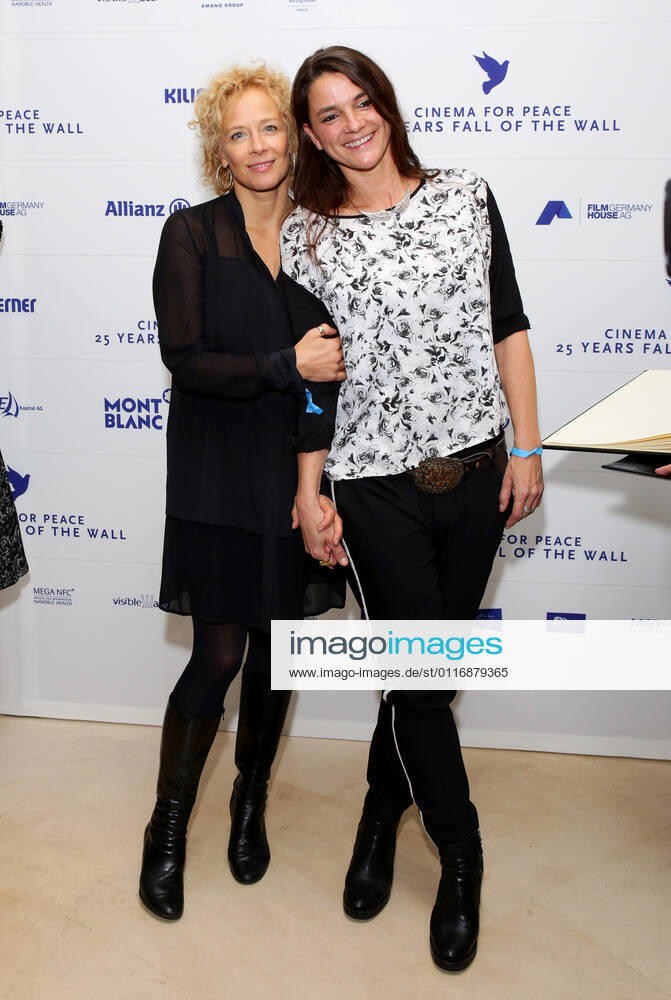 Katja Riemann und Katja von Garnier - Heroes Gala in Hotel Adlon in Berlin am 08.11.2014