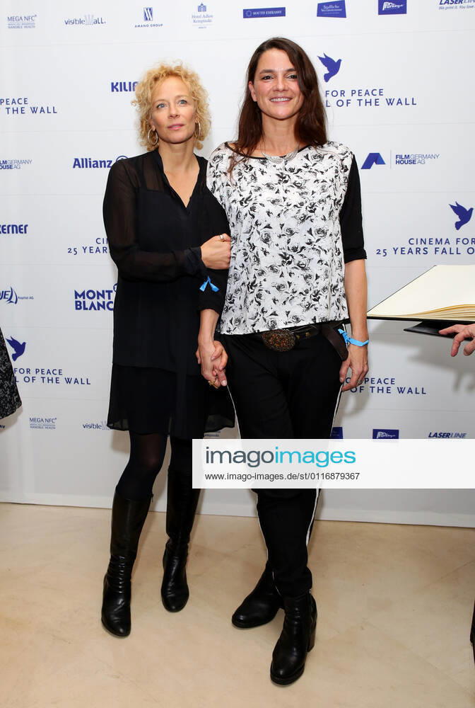Katja Riemann und Katja von Garnier - Heroes Gala in Hotel Adlon in Berlin am 08.11.2014