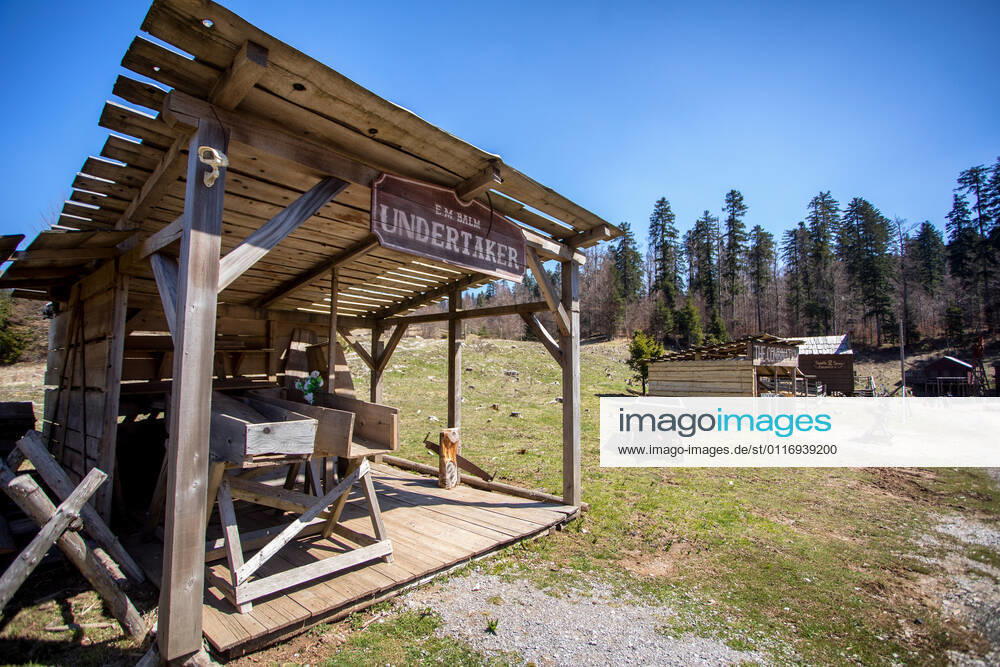 The famous cowboy village Roswell, located in the Municipality of FuÅ¾ine, opened its doors to visitors The village of Roswell, where the film Winnetou was filmed, opened its doors to visitors in Fuzine, Croatia on April 24, 2021. NelxPavletic PIXSELL