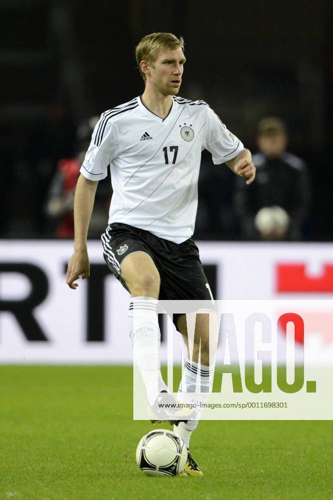 Per MERTESACKER (GER), Fussball Länderspiel, WM-Qualifikation, Deutschland (GER) - Schweden (SWE) 4:4, am 16.10.2012 in Berlin Deutschland;