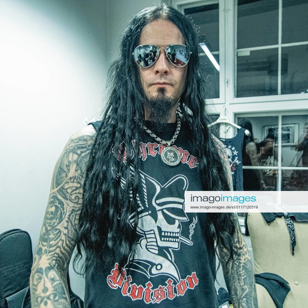 Shagrath Copenhagen, Denmark. 17th, February 2019. Shagrath of the Norwegian heavy metal band Chrome Division. Copenhagen Denmark