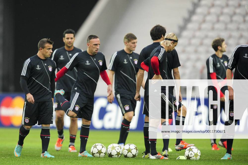 Franck Ribery FOOTBALL : entrainement du Bayern de Munich - Champions League - 22 10 2012 JBAutissier Panoramic