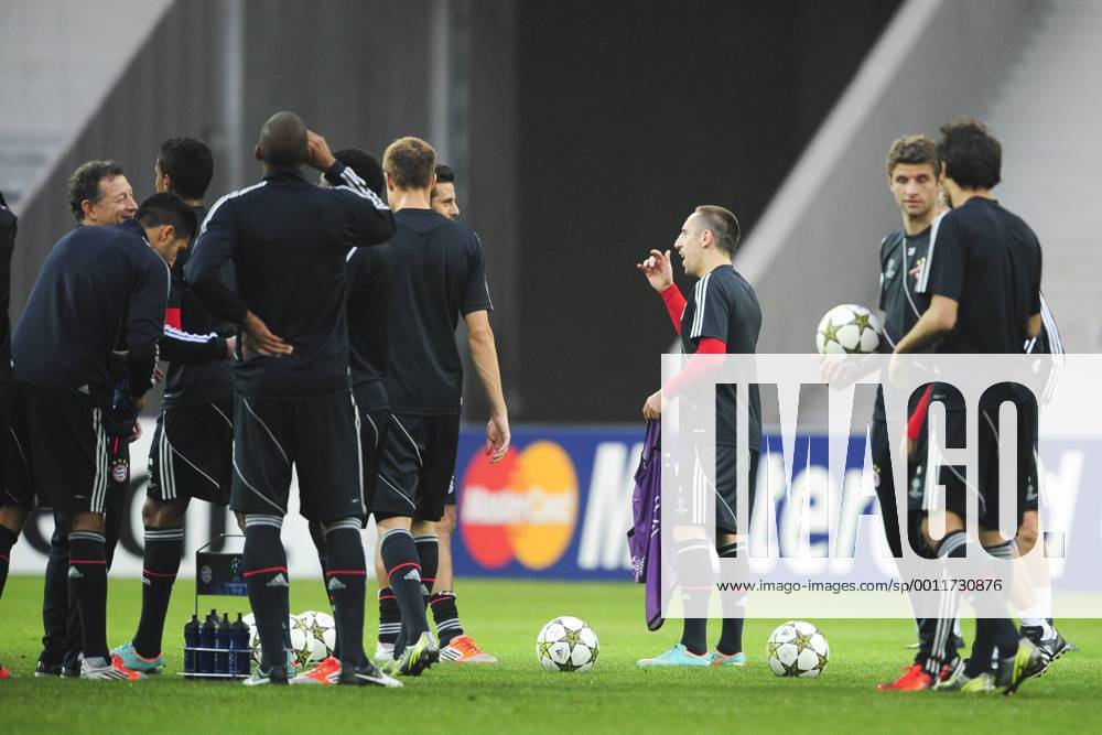Franck Ribery FOOTBALL : entrainement du Bayern de Munich - Champions League - 22 10 2012 JBAutissier Panoramic