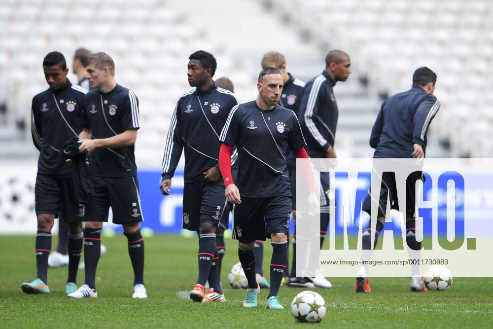 Franck Ribery FOOTBALL : entrainement du Bayern de Munich - Champions League - 22 10 2012 JBAutissier Panoramic