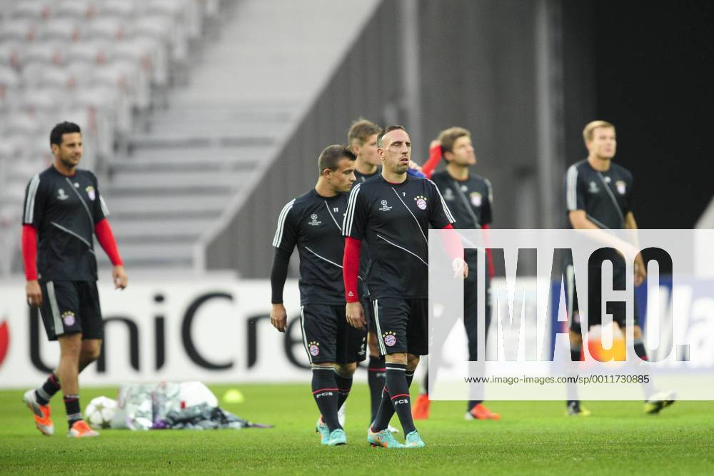 Franck Ribery FOOTBALL : entrainement du Bayern de Munich - Champions League - 22 10 2012 JBAutissier Panoramic