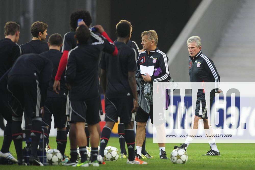 Jupp Heynckes - entraineur du Bayern de Munich FOOTBALL : entrainement du Bayern de Munich - Champions League - 22 10 2012 JBAutissier Panoramic