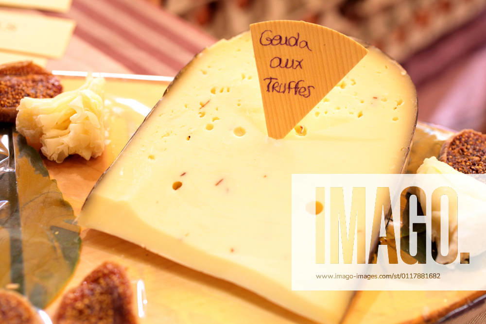 Truffle Gouda Truffle Gouda and figs Europe; Western Europe; France