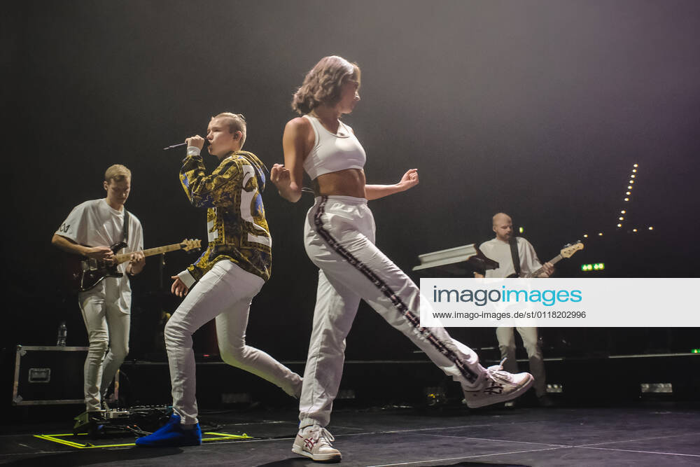 Marcus & Martinus live in Z?rich, Switzerland Switzerland, Z?rich - October 11, 2018. The Norwegian pop duo Marcus & Martinus performs a live concert at Hallenstadion in Z?rich. Zurich Switzerland Hallenstadion