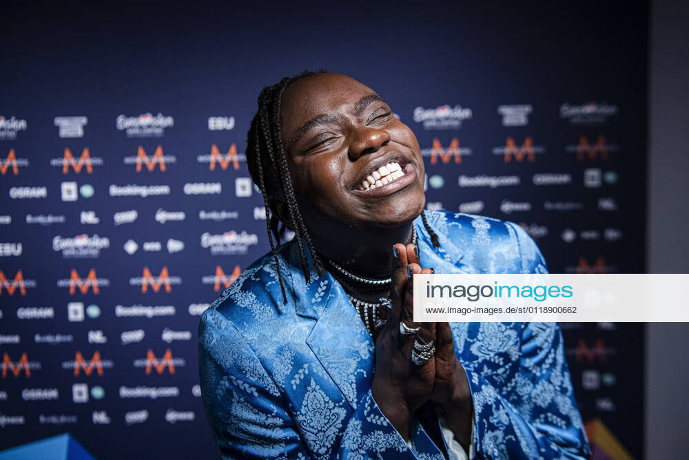 Eurovision Song Contest 2021 in Rotterdam Press conference after the final Tousin Tusse Chiza, Sweden ROTTERDAM NETHERLANDS