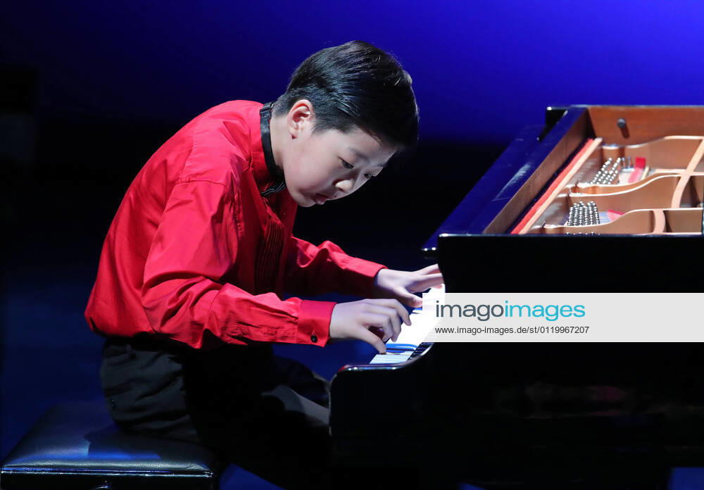 Chinese pianist Shao Ziyu performs on the closing day of the 18th International Festival Moscow meets Friends at the Pyotr Fomenko Workshop Theatre. Sergei Karpukhin TASS TS102660