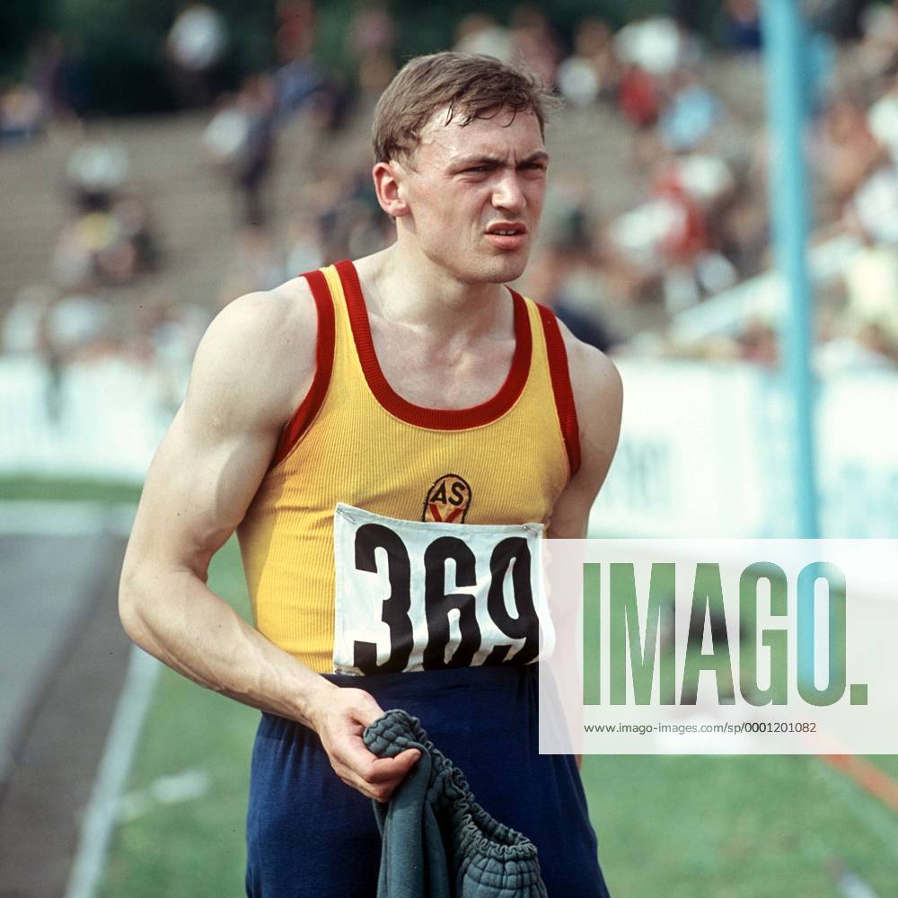 Joachim Kirst (ASK Vorwärts Potsdam DDR) Leichtathletik Herren Zehnkampf 1971, Mehrkampf, Aufnahmedatum geschätzt Einzelbild