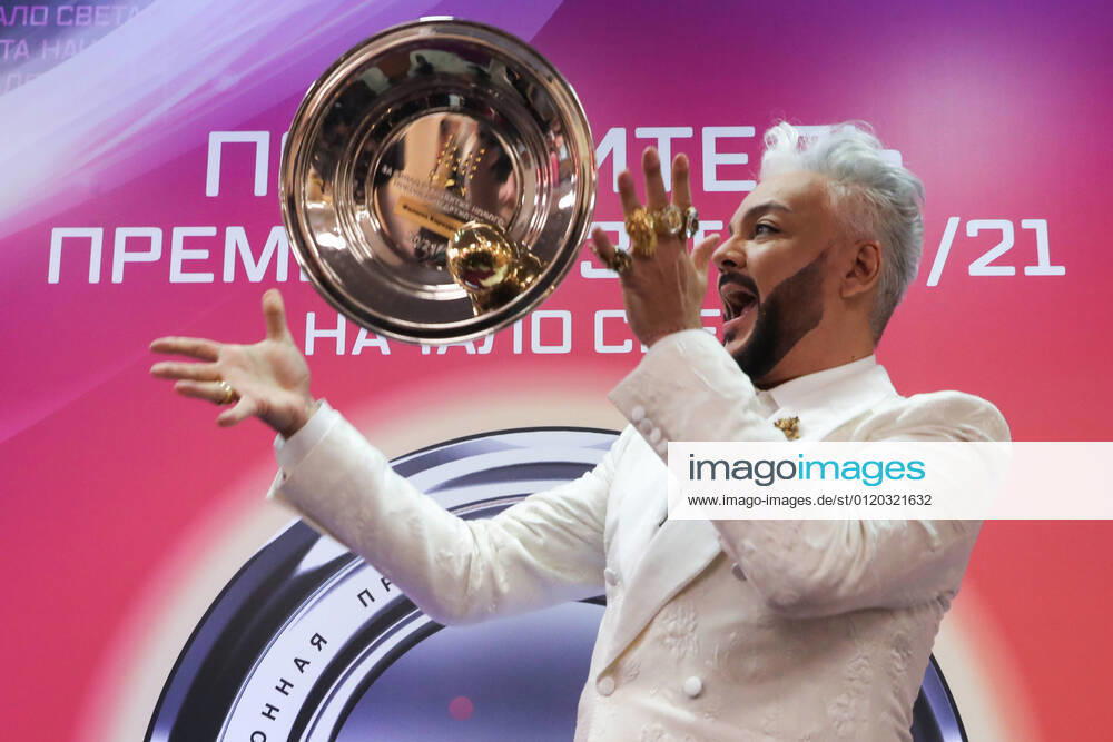 MOSCOW, RUSSIA – JUNE 4, 2021: Singer Filipp Kirkorov at a ceremony to present the 2021 Muz-TV Music Awards, at the Megasport Arena. Sergei Karpukhin TASS TS10396A