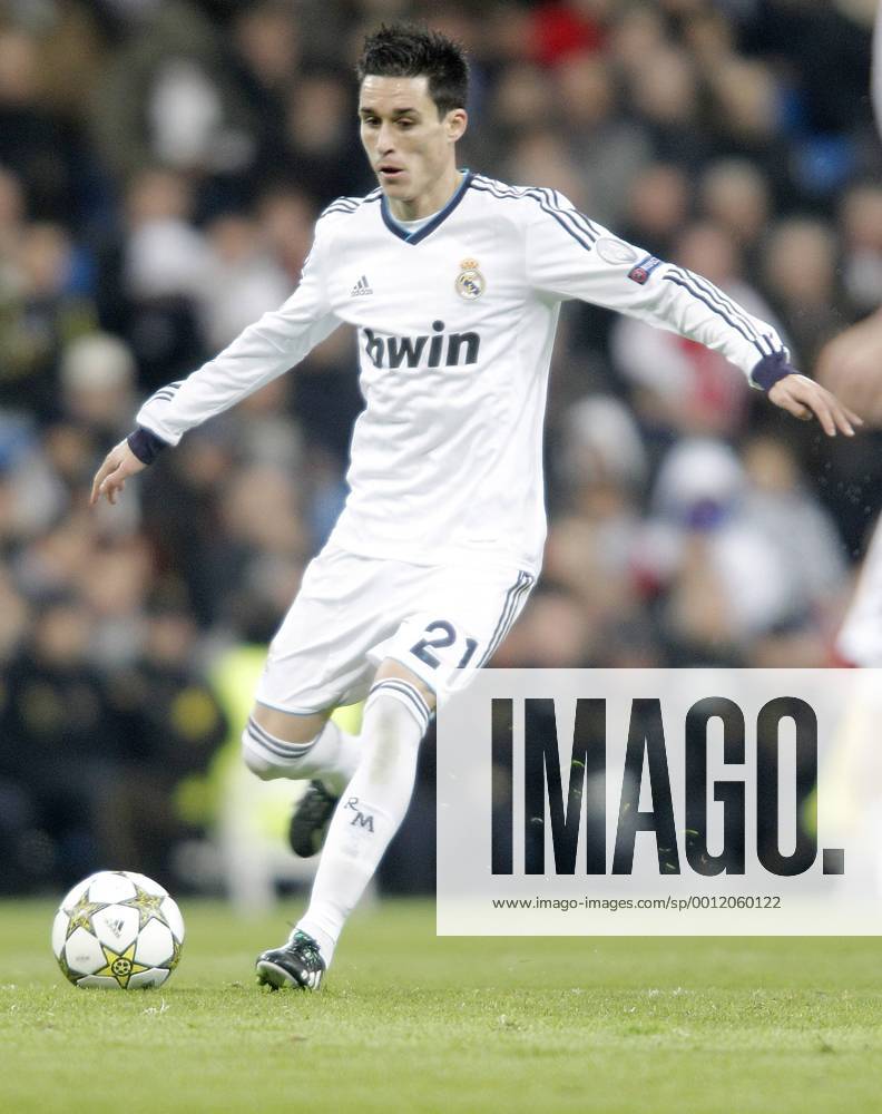 Real Madrid s Jose Callejon during Champions League Match. December 04, 2012. (201212042391)
